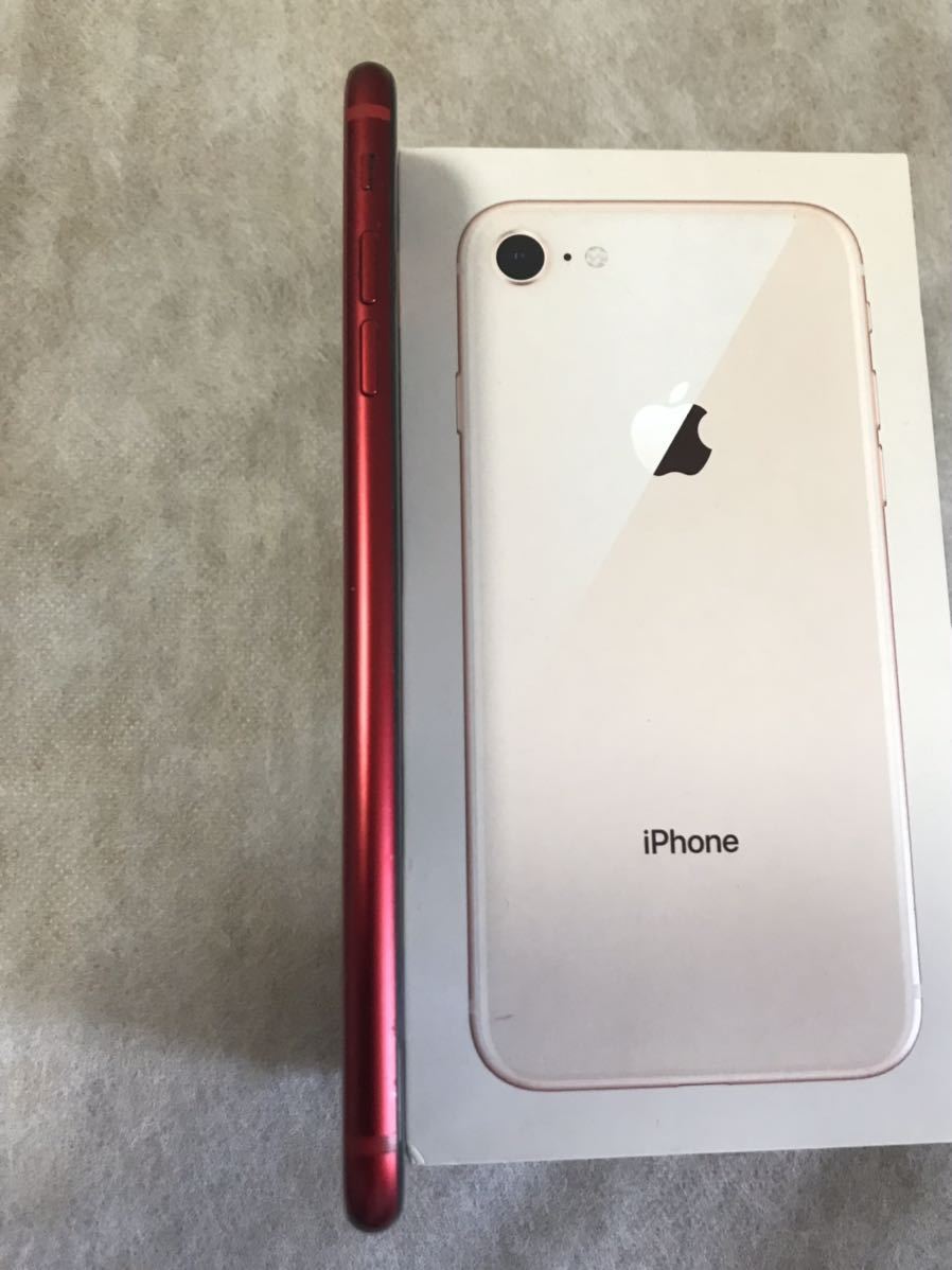 SIMフリー78%】SIMフリーiPhone8 Plus iPhone8plus 64GB REDアイフォン