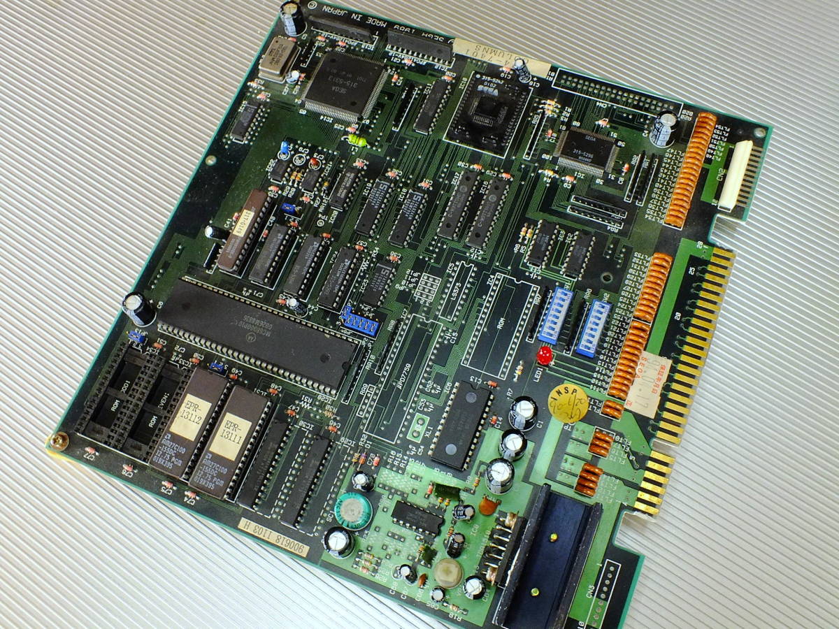 Yahoo!オークション - セガ 1989年・コラムス基板 システム16 Yahoo!オークション - セガ 1989年・コラムス基板 システム16