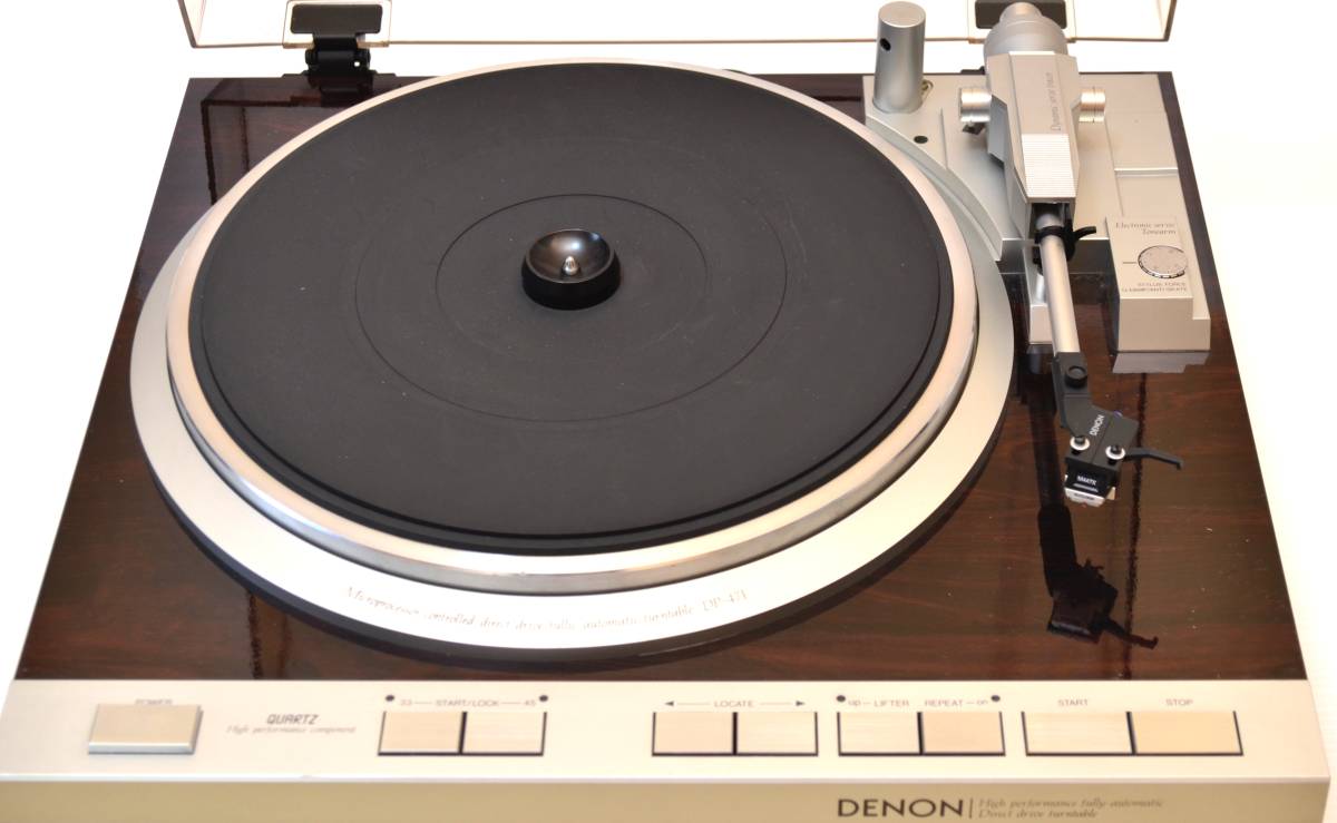 DENON デノン レコードプレーヤー DP-37F/カートリッジ付/高級銘機
