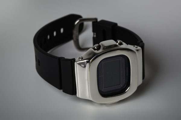 カスタムGショック BGD5000 シルバー925 ベビーG 鏡面加工 鑑定済