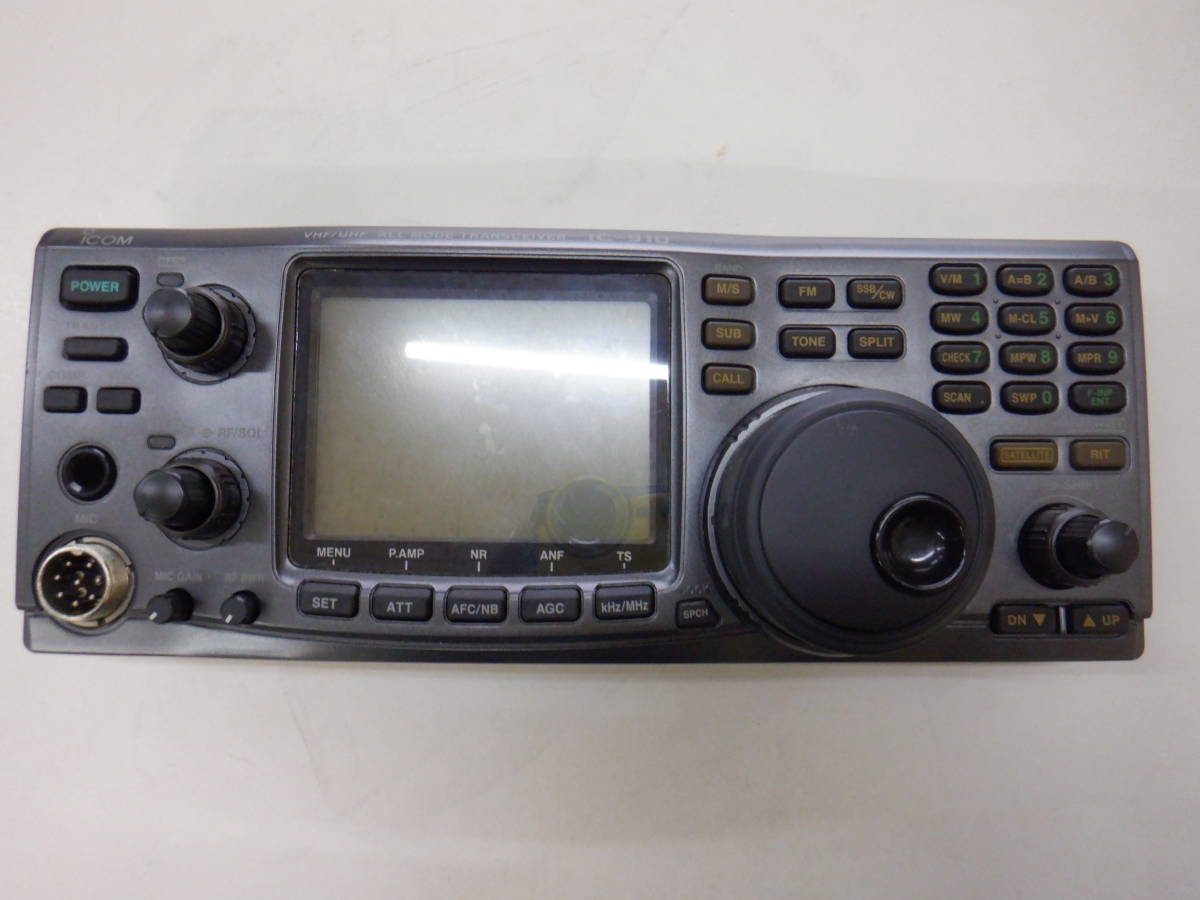 Yahoo!オークション - ICOM IC-910 LCD フロントパネル 中古 Yahoo!オークション - ICOM IC-910 LCD フロントパネル 中古