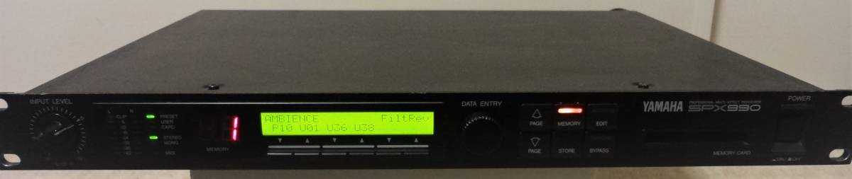 YAMAHA ヤマハ SPX990 マルチエフェクター【動作品】 twispwa.com
