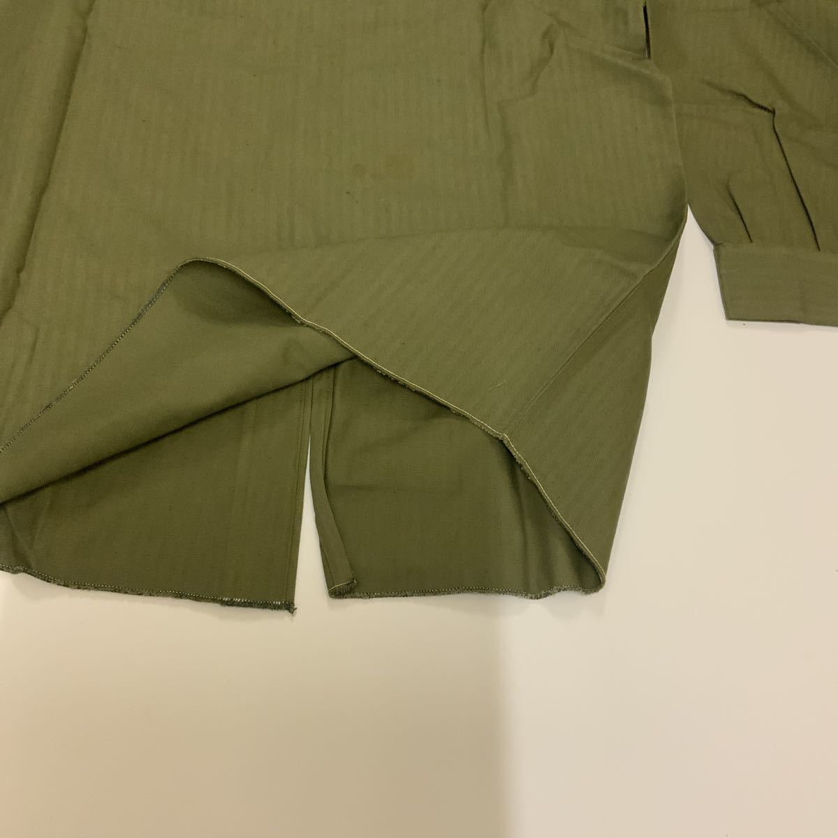 40’s50’sビンテージ ヘリンボーンワークシャツHBTデッドストックConeチンスト40年代50年代vintage