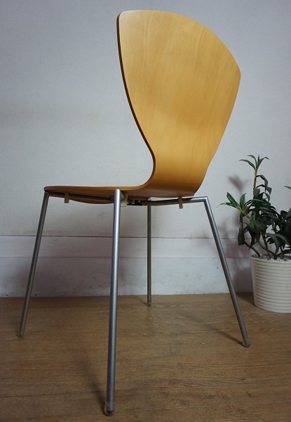 北欧家具 デンマーク製 【 DANERKA FLY chair 】 ヴィンテージ スタッキング チェア デスクチェア ダイニング 椅子 イス / アクタス_画像8
