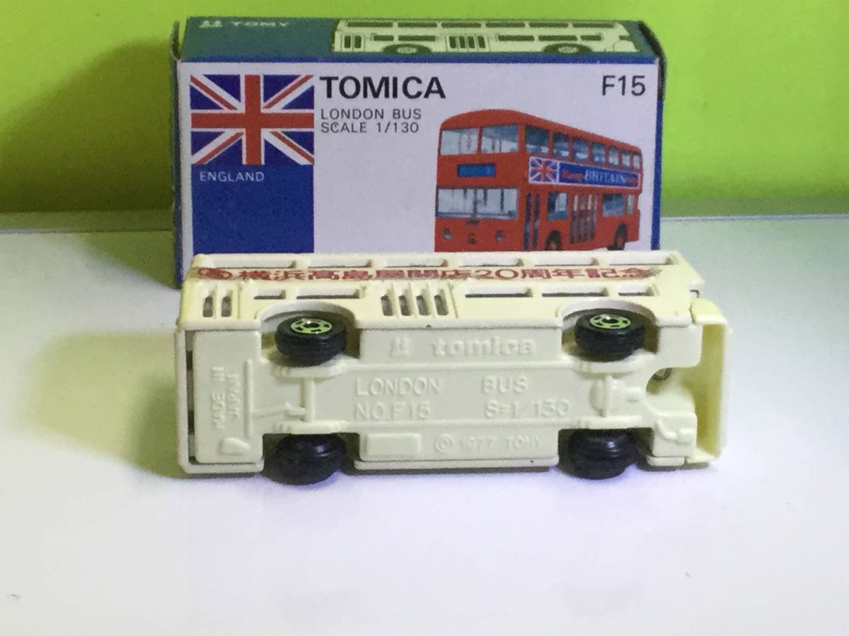 トミカ 日本製 高島屋特注品 バス トミカ 横浜高島屋特注 ロンドンバス 日本製 商品細節