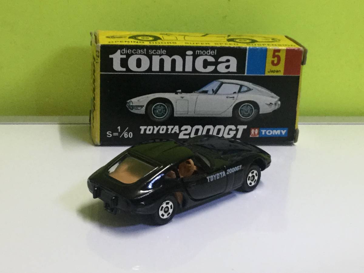 トミカ5 トヨタ2000GT イケダ特注 #2 Yahoo!オークション - トミカ 黒箱 イケダ特注 トヨタ2000GT 日本製