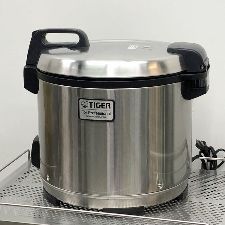53%OFF!】 タイガー魔法瓶 TIGER 炊飯器 2升 業務用 ステンレスボディ