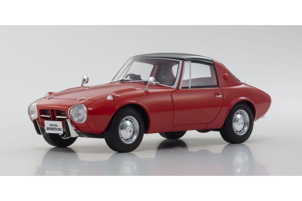 京商 samurai トヨタ スポーツ 800 TOYOTA SPORTS ヨタハチ レッド 1