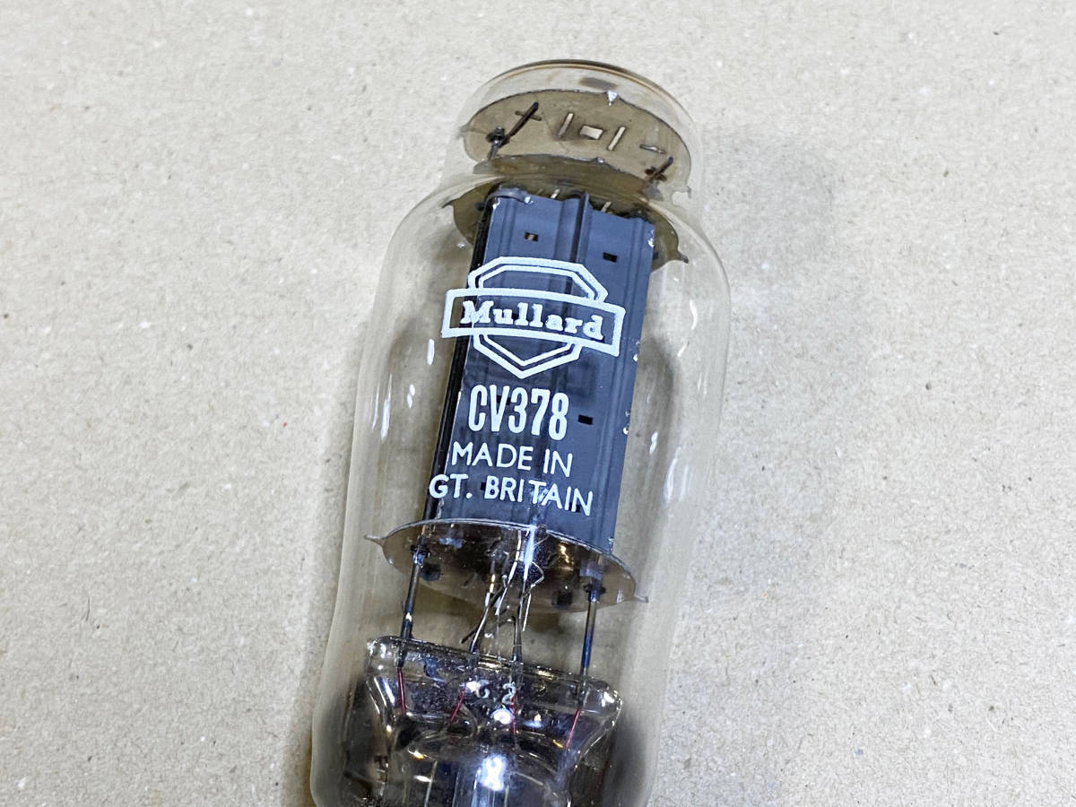 Mullard CV378 未使用 VALVE ELECTRONIC 整流管 GT.BRITAIN Mullard CV378 未使用 VALVE ELECTRONIC 整流管 GT.BRITAIN