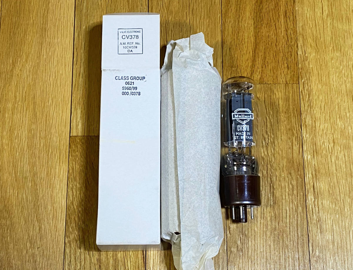 Mullard CV378 未使用 VALVE ELECTRONIC 整流管 GT.BRITAIN Mullard CV378 未使用 VALVE ELECTRONIC 整流管 GT.BRITAIN