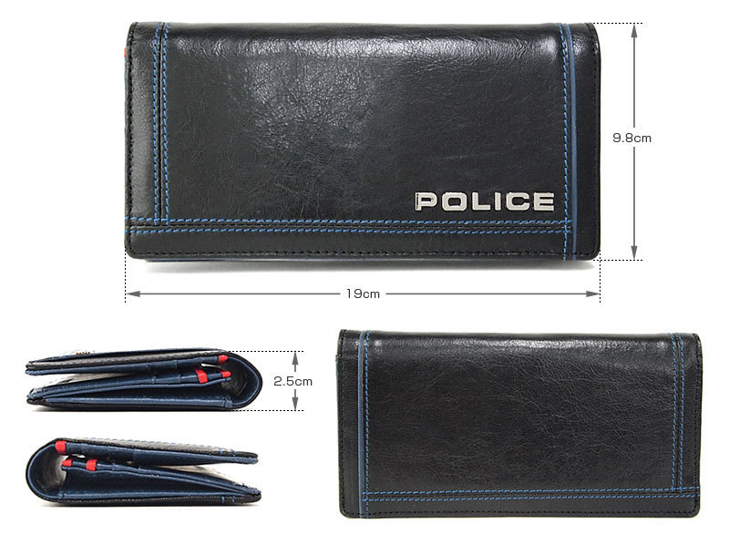 ポリス POLICE 長財布 財布 サイフ メンズ Colors カラーズ PA-58401