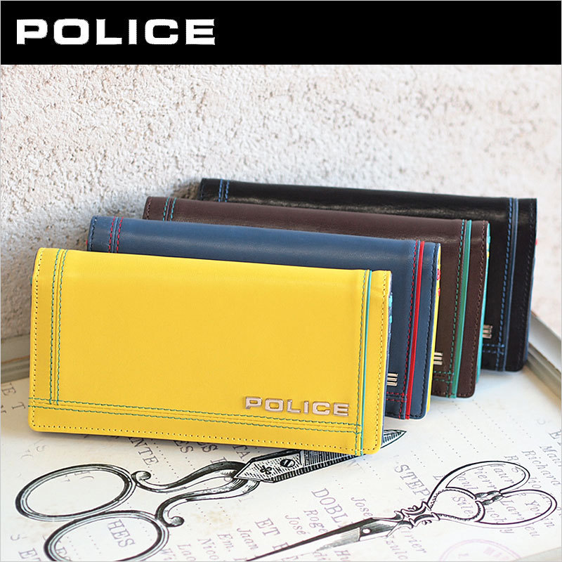 ポリス POLICE 長財布 財布 サイフ メンズ Colors カラーズ PA-58401