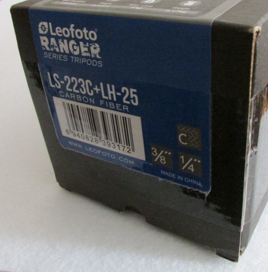 新品未使用】Leofoto レオフォト LS-223C+LH-25 カーボン三脚・自由雲