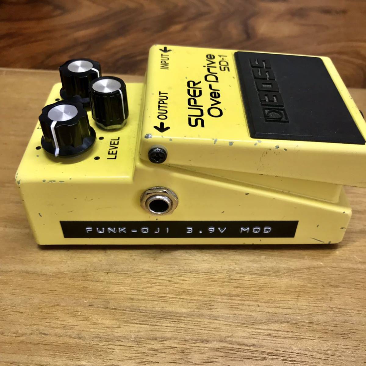 ギター boss sd-1 funk ojisan mod Yahoo!オークション - BOSS SD-1/funk ojisan 3.9V MOD