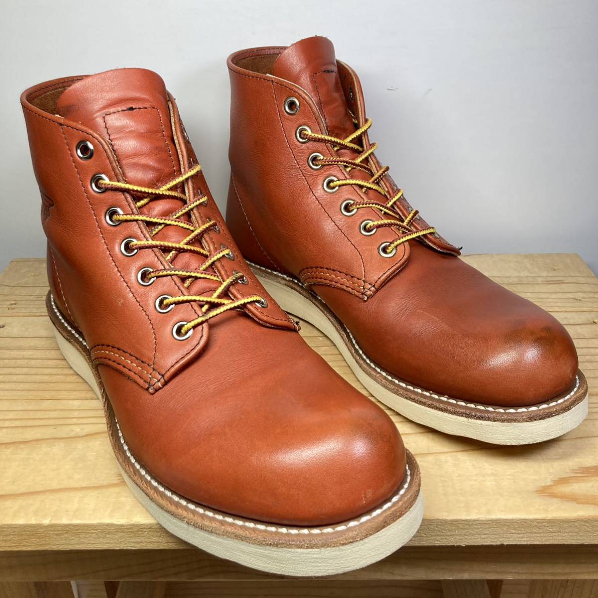 RED WING☆26.5 犬刻印 ロガーブーツ 8 2/1 ブラウン 96-