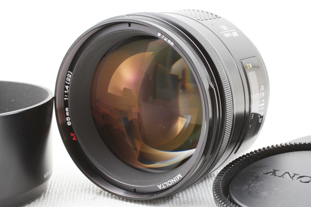 良品 Minolta AF 85mm/f1.4 レンズ* www.agrosad-germany.com