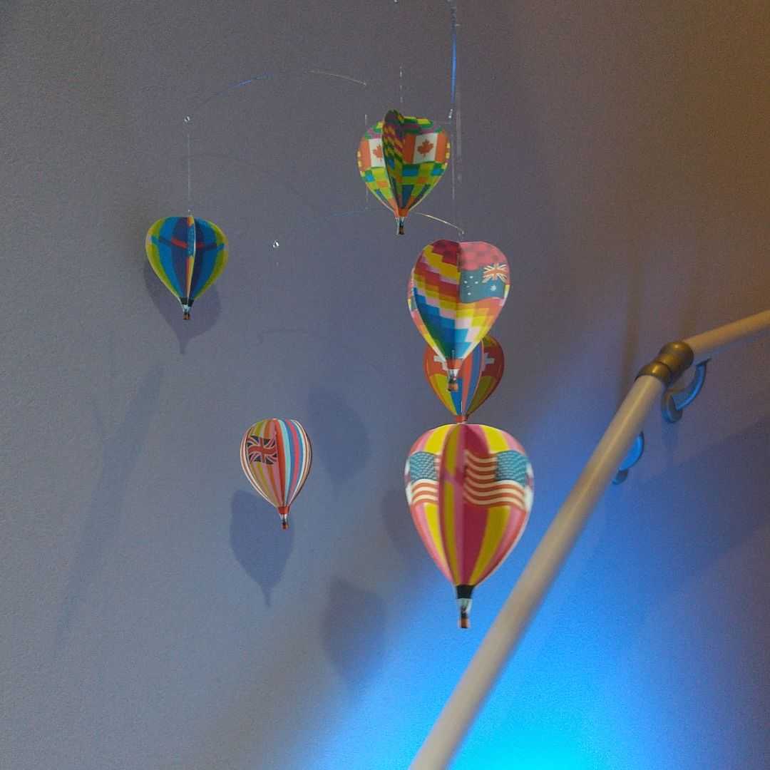 ￥1800→￥1550 気球 モビール balloon6 フレンステッド ではありません！ 知育玩具 モンテッソーリ ではありがとう。の画像3