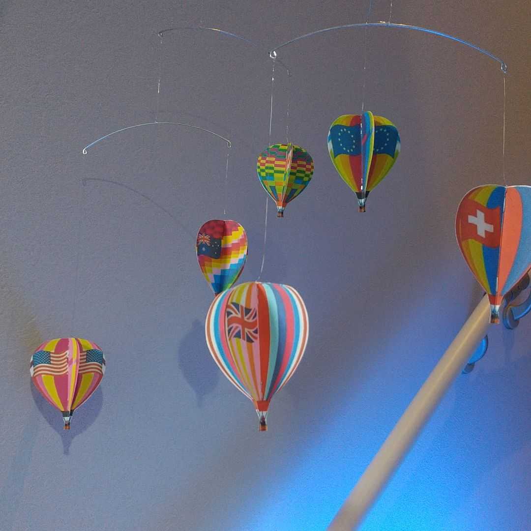 ￥1800→￥1550 気球 モビール balloon6 フレンステッド ではありません！ 知育玩具 モンテッソーリ ではありがとう。の画像9