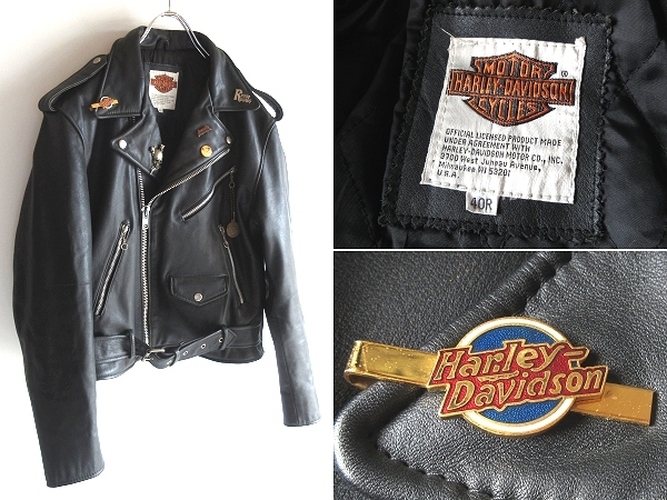 希少 ビンテージ HARLEY DAVIDSON ハーレーダビッドソン ピンズ/バッジ