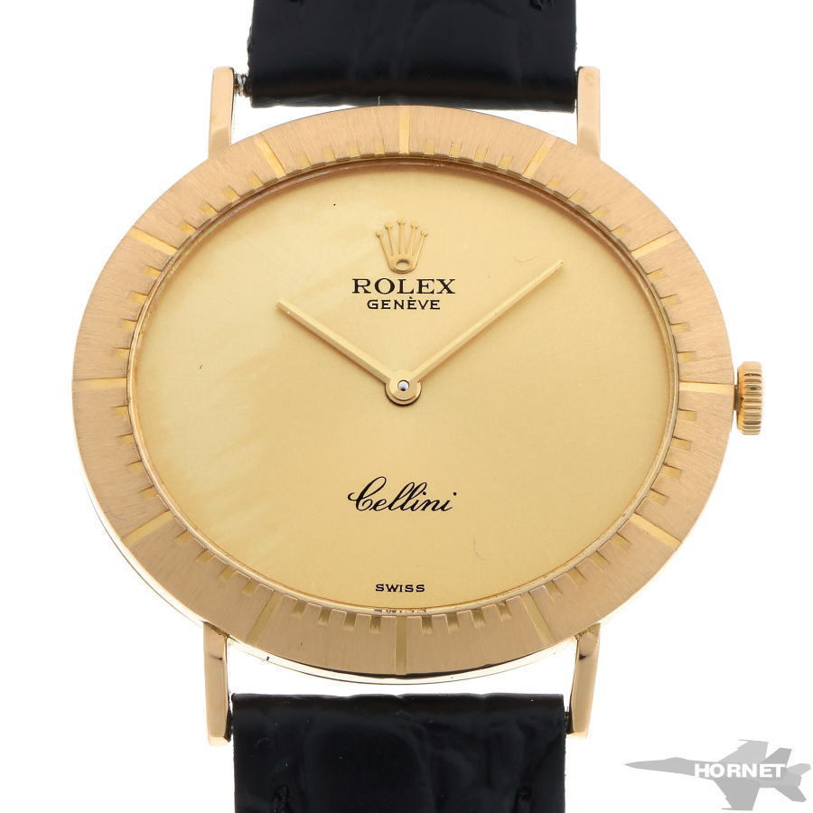 Rolex Rolex Chelini Oval Hand Wind Cal.1600 4083 750YG Мужские часы 2110359