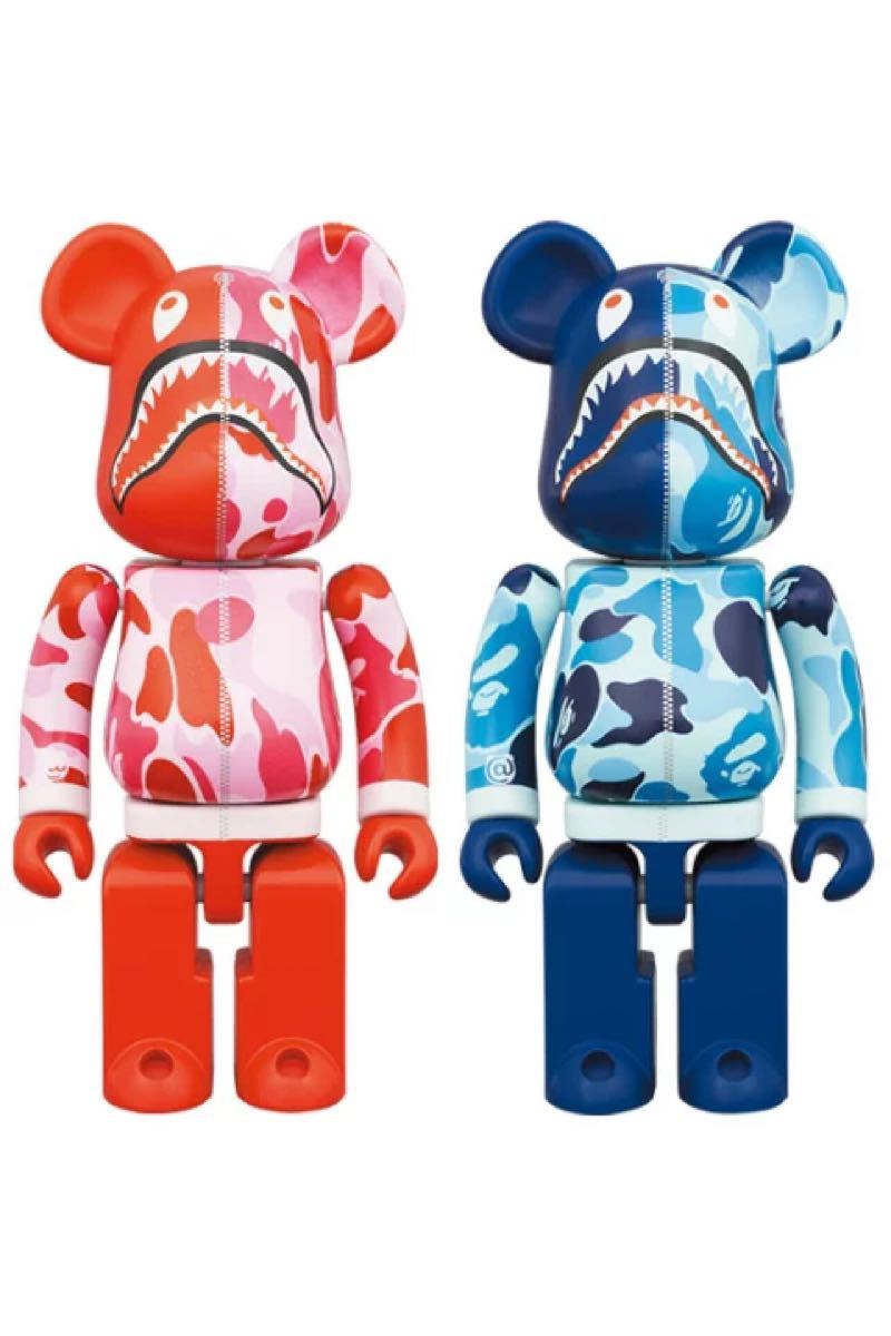 ファッション 【限定品+新品未開封】BE@RBRICK × CAMO エイプBAPE(R