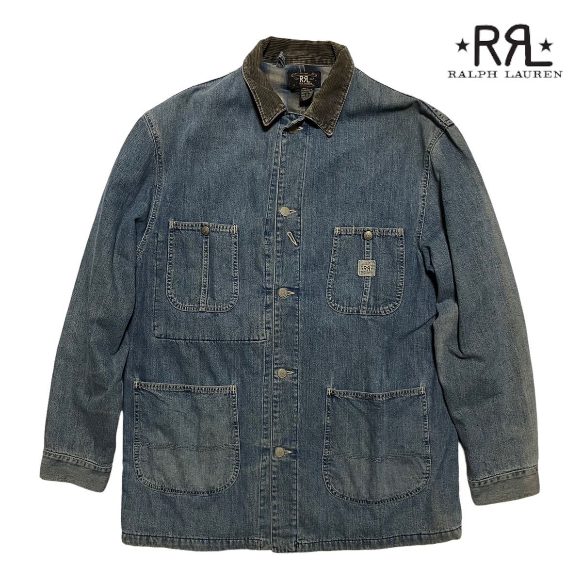 フローラル 90's RRL デニム カバーオール ラルフローレン rrl | www