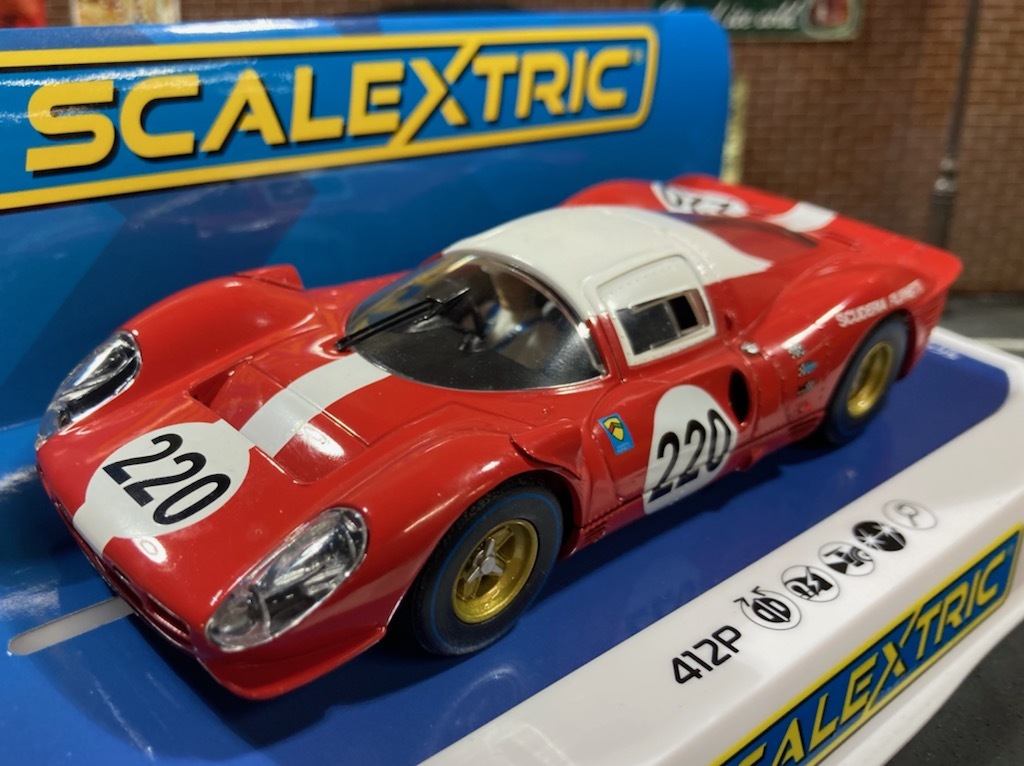 1/32 SCALEXTRIC C4163 412P - Targa Florio 1967 スロットカー の画像1