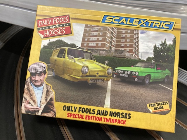 1/32 SCALEXTRIC C4179A Only Fools And Horses Twin Pack slot car 