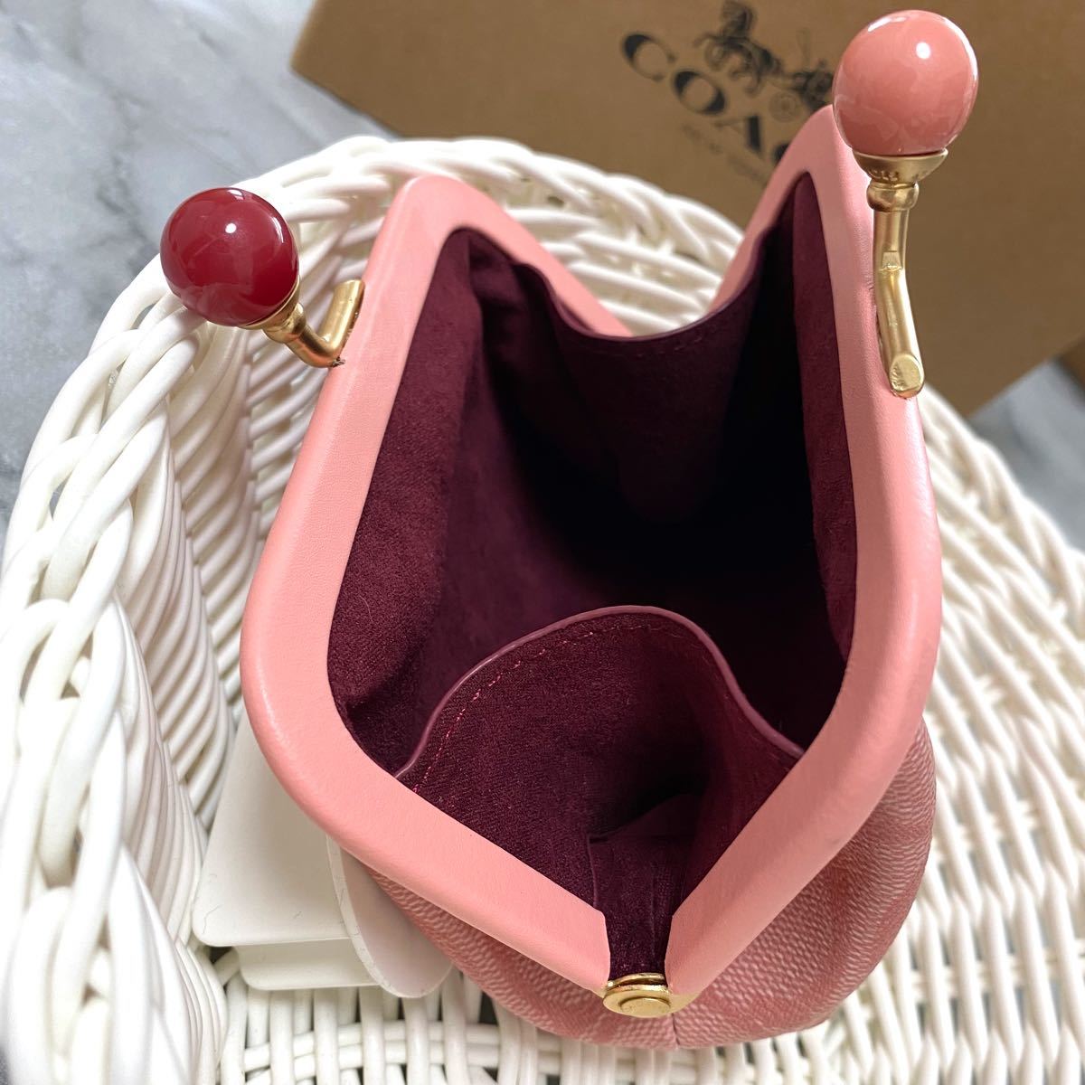 メーカー直送 新品 未使用COACHコーチ ノラキスロック コインケース