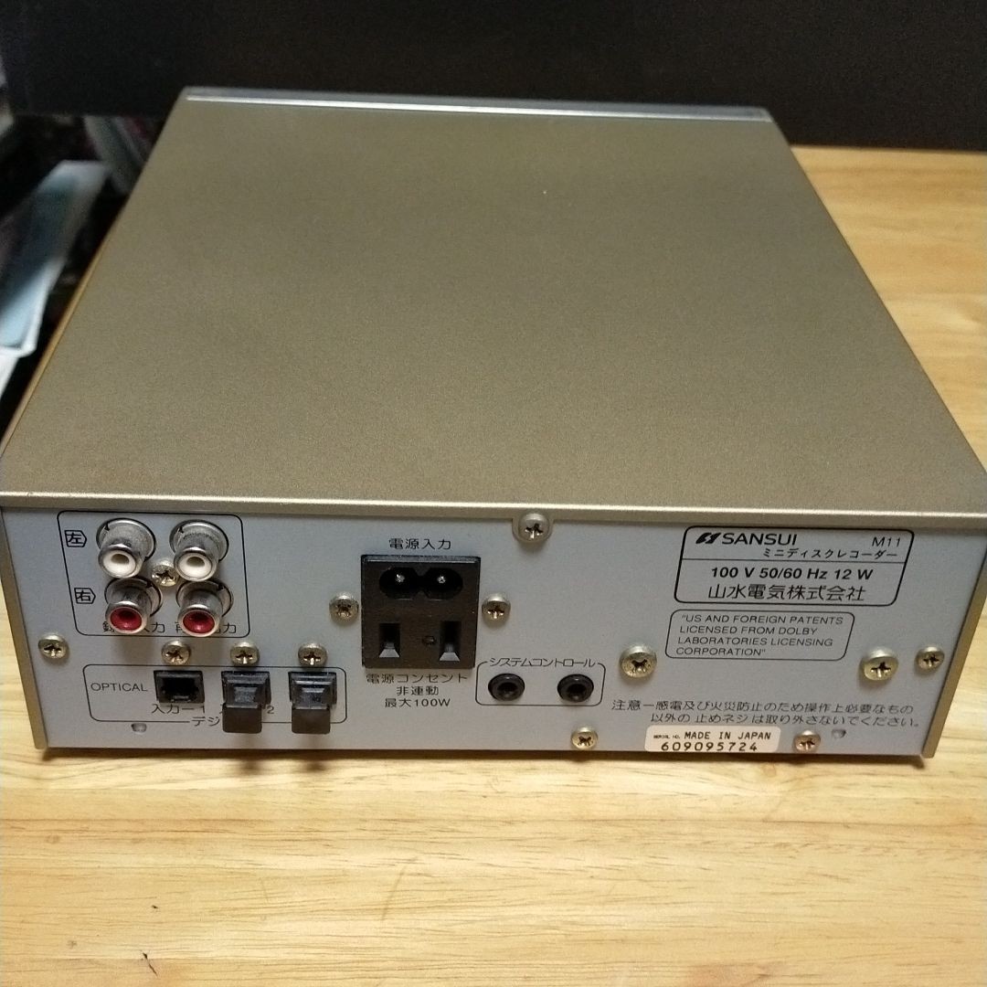 SANSUI サンスイ MDレコーダー M11-