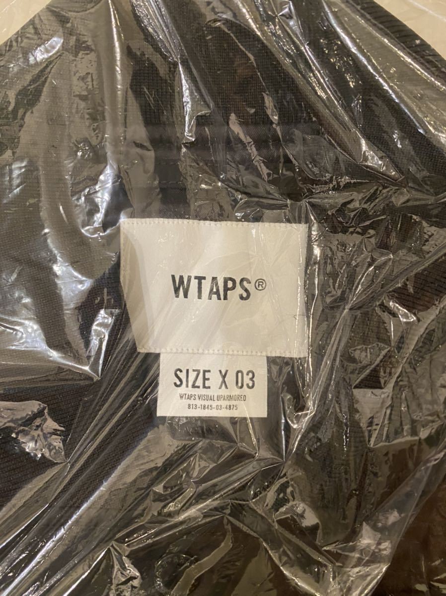 Lサイズ WTAPS TEAM JACKET NYLON TWILL BLACK ダブルタップス チーム