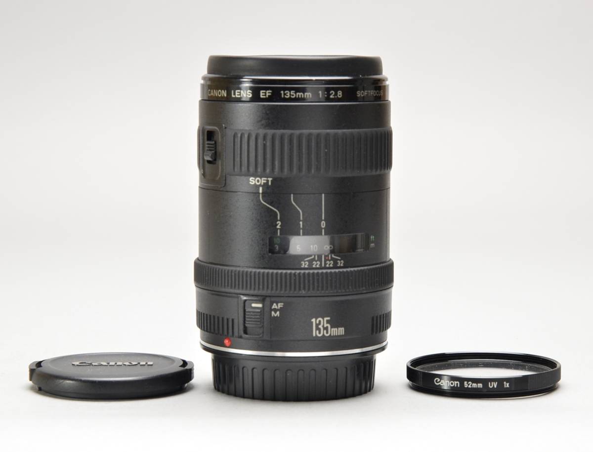日本最大の キヤノン Canon 単焦点レンズ EF 135mm 1:2.8 SOFTFOCUS ...