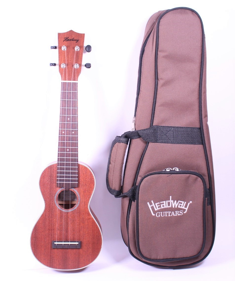 美しい headway amme.org.mz ウクレレ HUS-1AS HEADWAY マホガニー単板