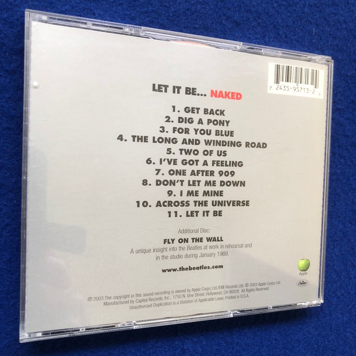 『Let It Be... Naked レット・イット・ビー・ネイキッド』The Beatles ビートルズ　2枚組CD