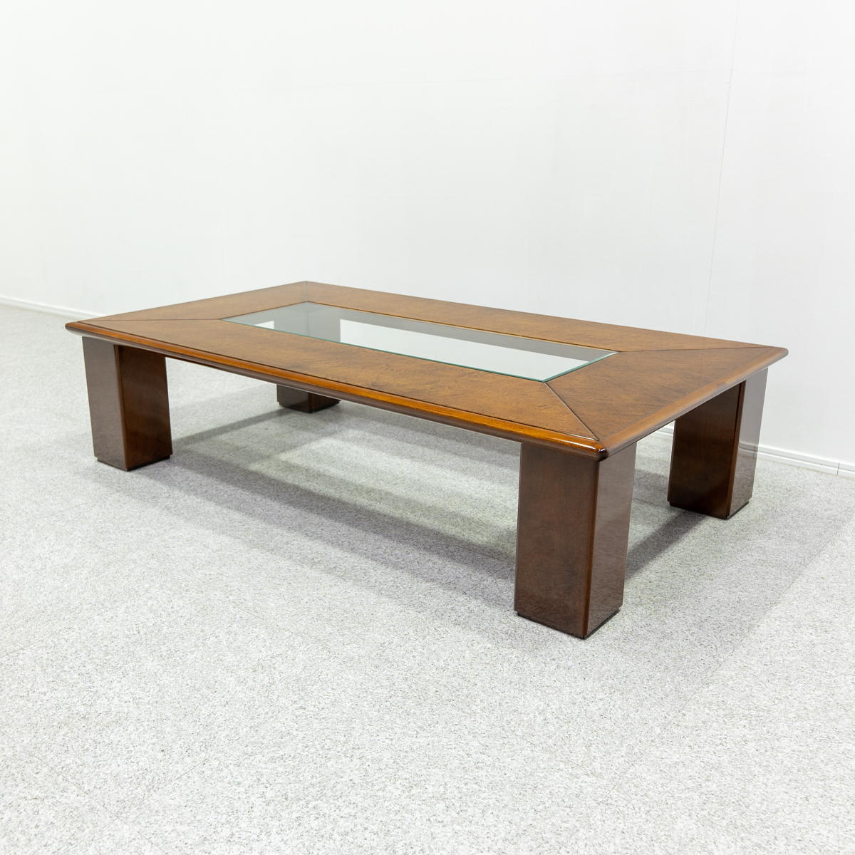 展示品【MORISHIGE】モリシゲ【グラハム】センターテーブル【ガラス