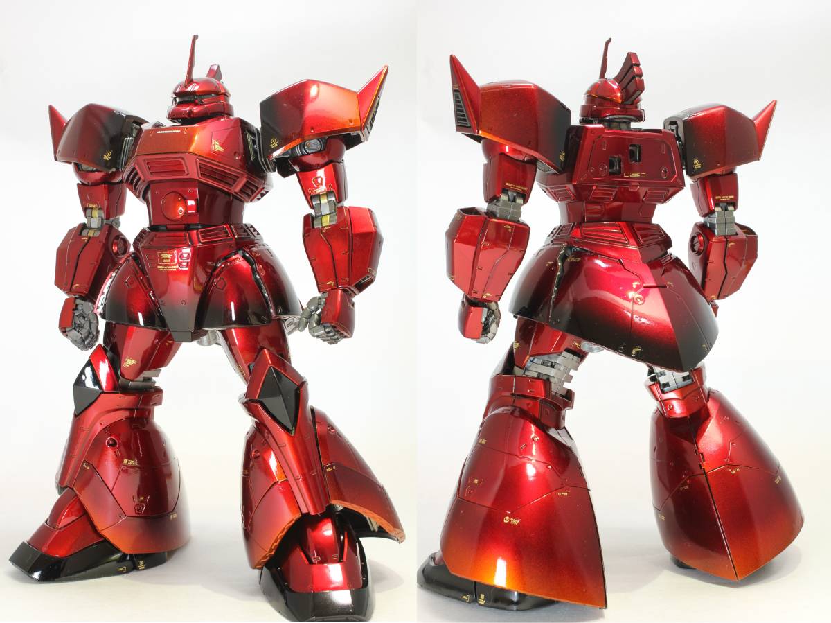 MG 1/100 シャア専用ゲルググ ver.2.0 キャンディグラデーション塗装