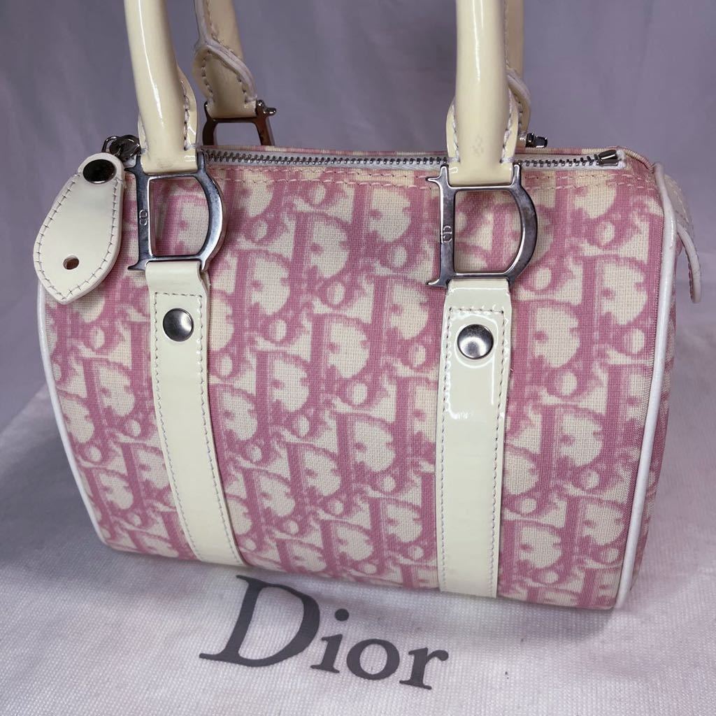 ディオール Dior トロッター ボストンバッグ ピンク - rehda.com