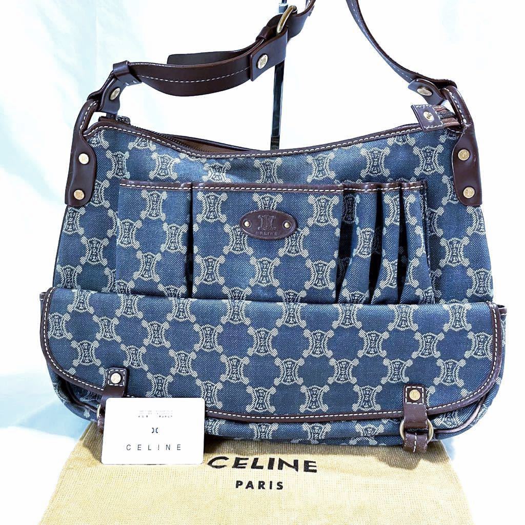 Yahoo!オークション - □ 1円 スタート □ 希少 美品 CELINE セリーヌ...