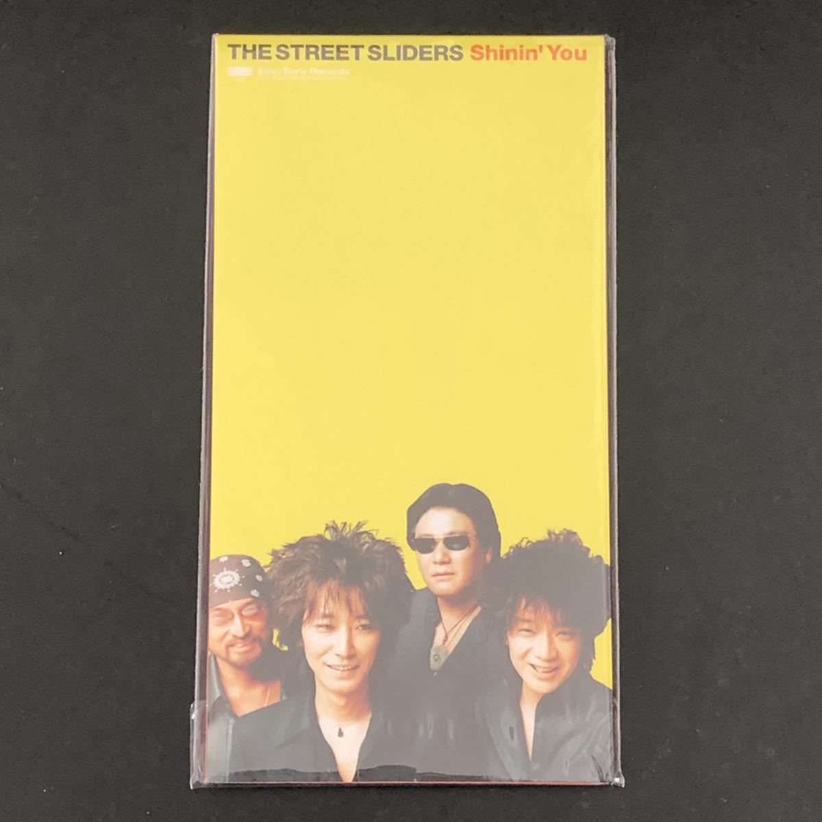 稀少★8cm CD Sg 「THE STREET SLIDERS / Shinin' You」★シングル/ストリートスライダーズ/HARRY/村越弘明/蘭丸/土屋公平/Joy-Pops_シュリンク残存