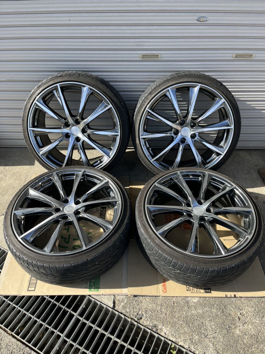 注目!!】PM performance wheels 8.5J +52 225/35 プリウスα売切り