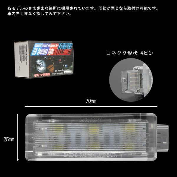 R-DASH BMW LED インテリアランプ F20F21F30F34F31F32E84 RD044_画像6