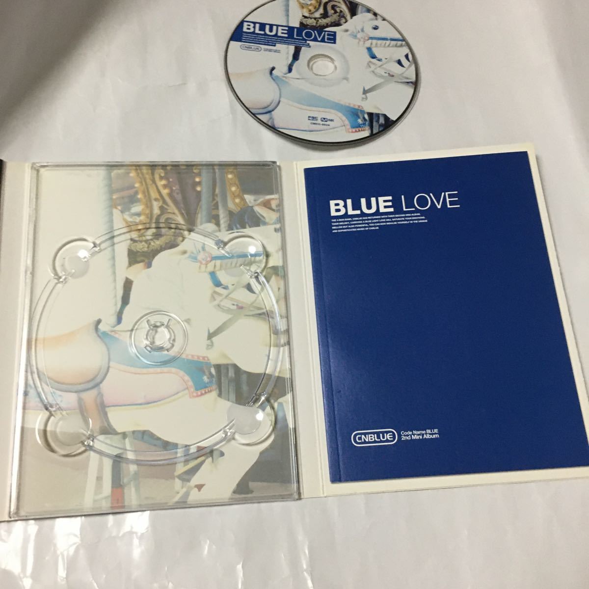 送料込み　CNBLUE　CD　2nd Mini Album　☆BLUE LOVE☆　6曲　韓国盤　K-POP_画像6