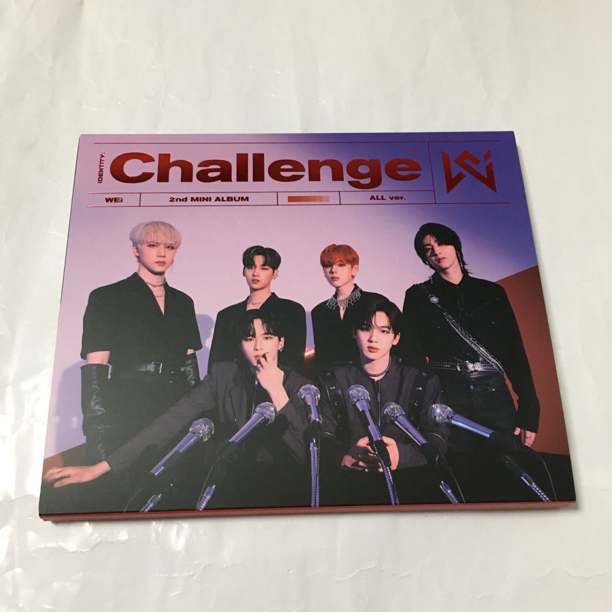 送料込み　WEi　ウィーアイ　CD　ポストカード　2nd MINI ALBUM　☆IDENTITY : Challenge☆　5曲　韓国盤　ドンハン　ヨンハ　デヒョン_画像2