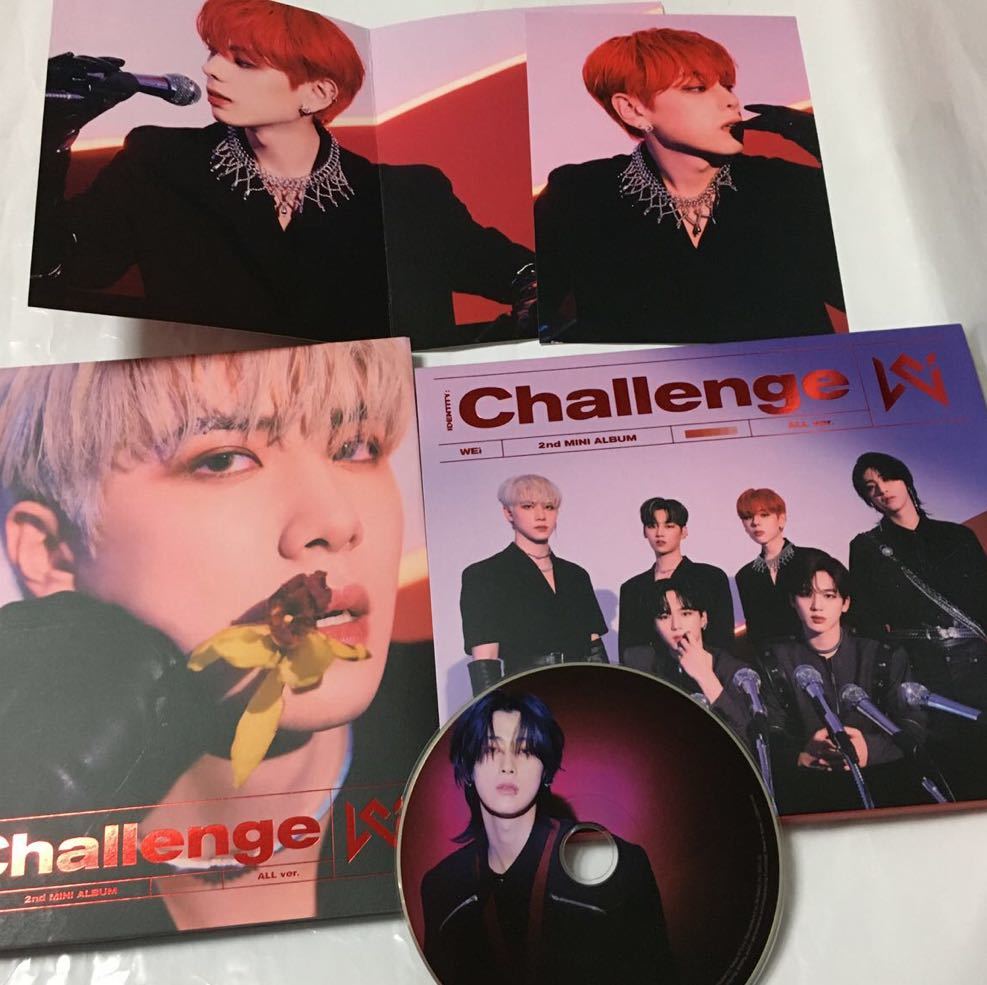 送料込み　WEi　ウィーアイ　CD　ポストカード　2nd MINI ALBUM　☆IDENTITY : Challenge☆　5曲　韓国盤　ドンハン　ヨンハ　デヒョン_画像1