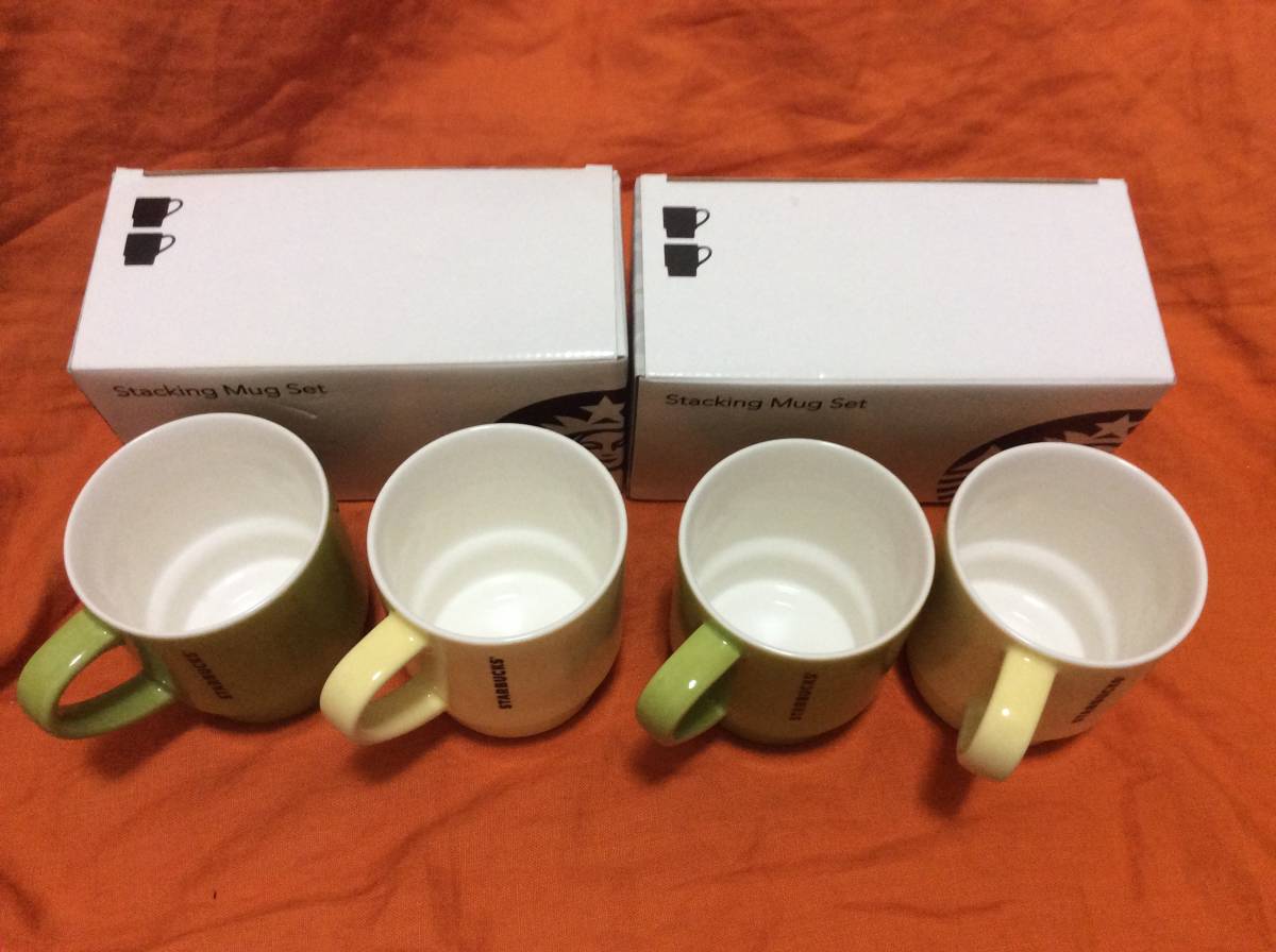 スターバックス☆STABUCKS☆Stacking Mug Set☆マグカップ☆4個_画像2