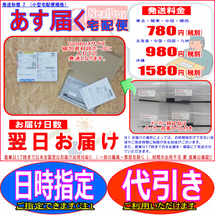 carrozzria 純正品 AVIC-CL900-M 地デジアンテナコード用 ブースター ベース Set (096