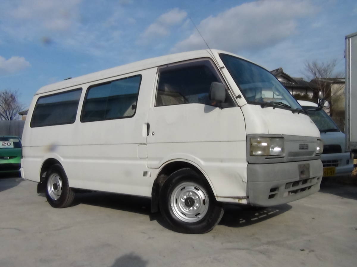 好評 ボンゴブローニーバン・低燃費ディーゼル車!低走行!お仕事にトランポに!移動 好評 ボンゴブローニーバン・低燃費ディーゼル車!低走行!お仕事にトランポに!移動