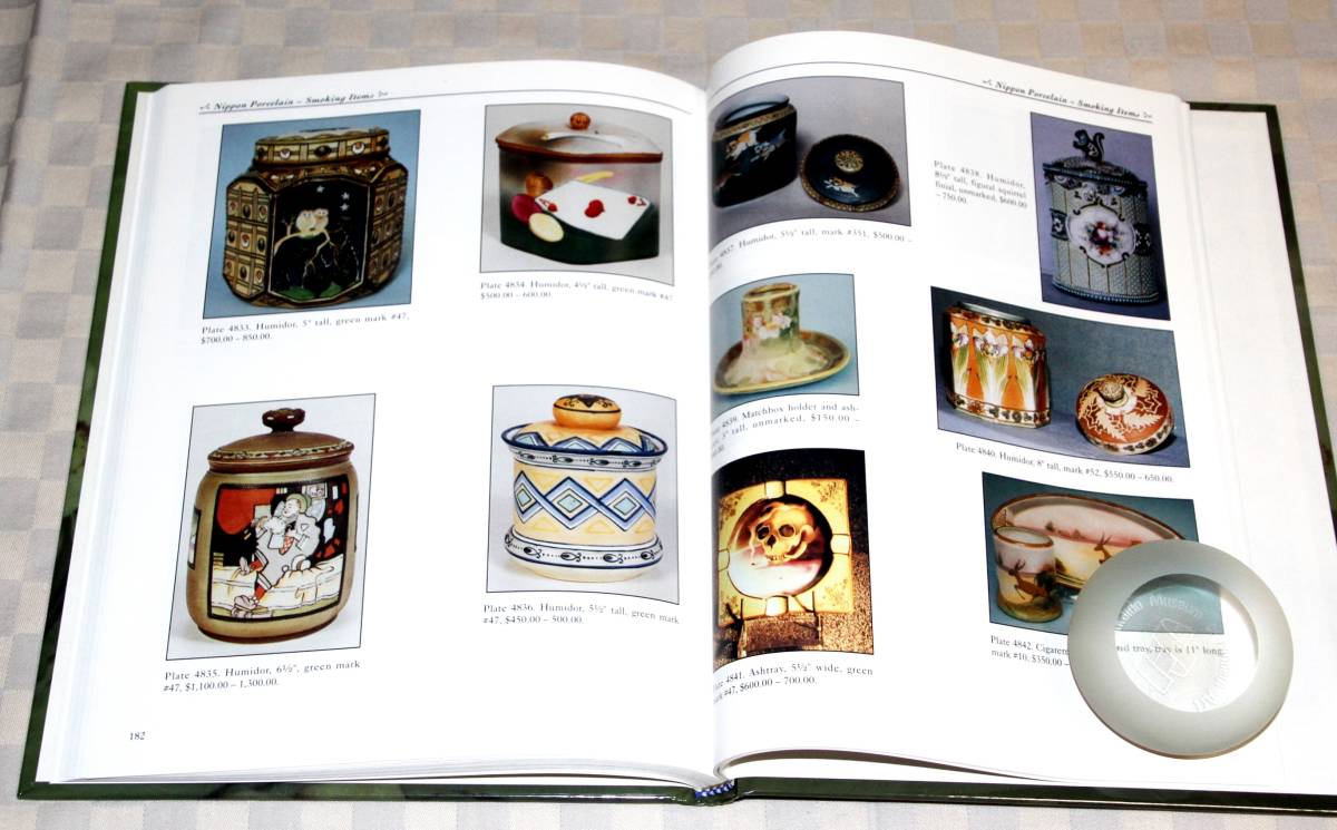 洋書　The Collector's Encyclopedia of Nippon Porcelain　Series 7　ニッポン陶磁器のコレクター事典　7 　2002年　中古本_画像8