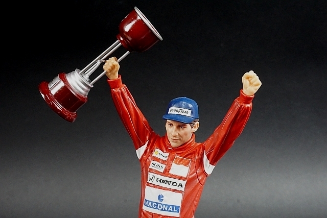 1988個限定 1/10 Iron Studios アイルトン・セナ 日本GP