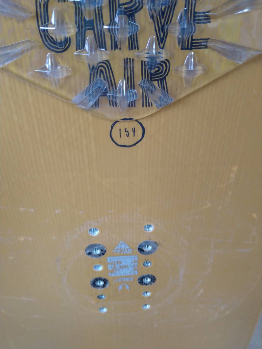 K2 CARVE AIR 154 カービング パウダーボード